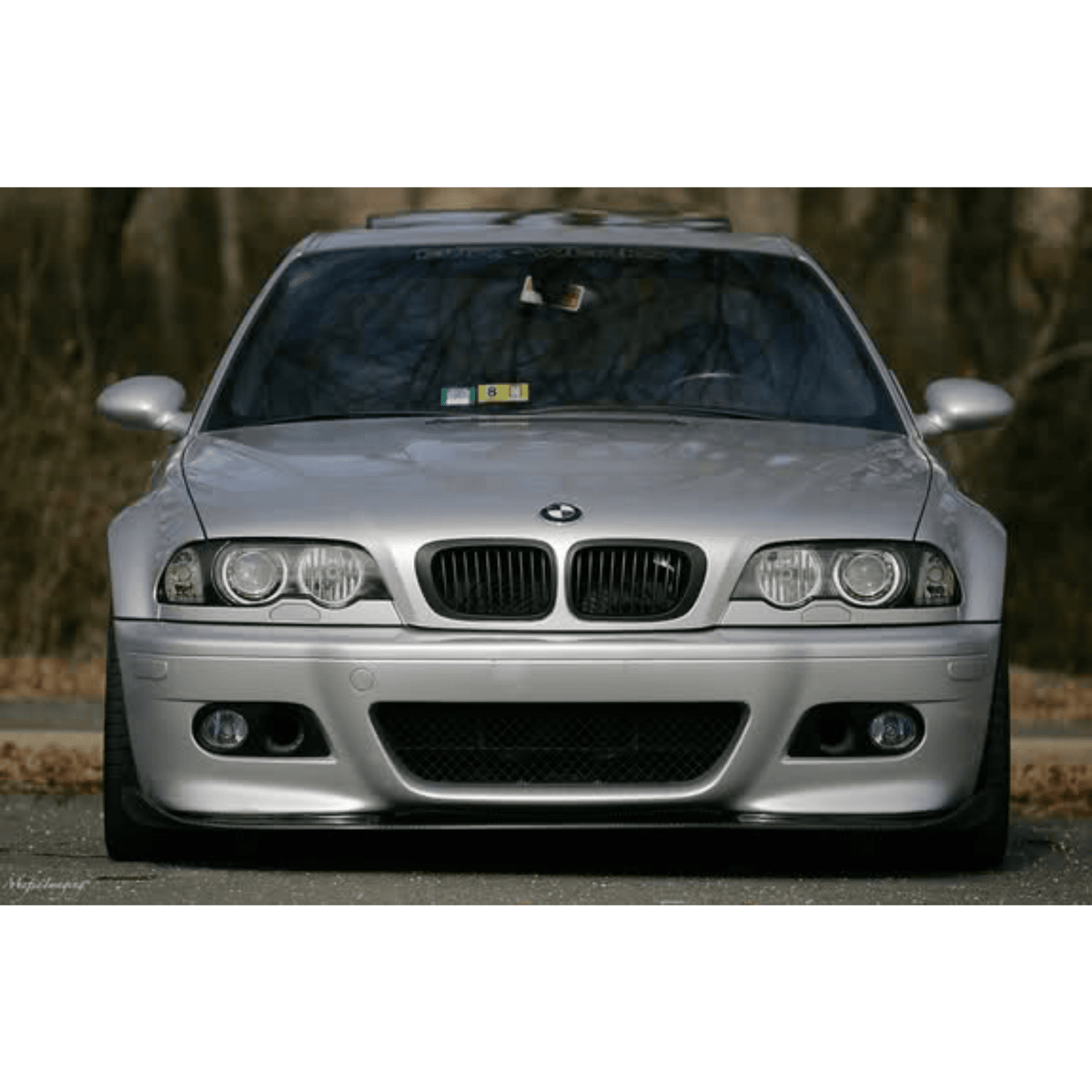 West Coast Euros HM Style Carbon Fiber Front Lip - E46 M3