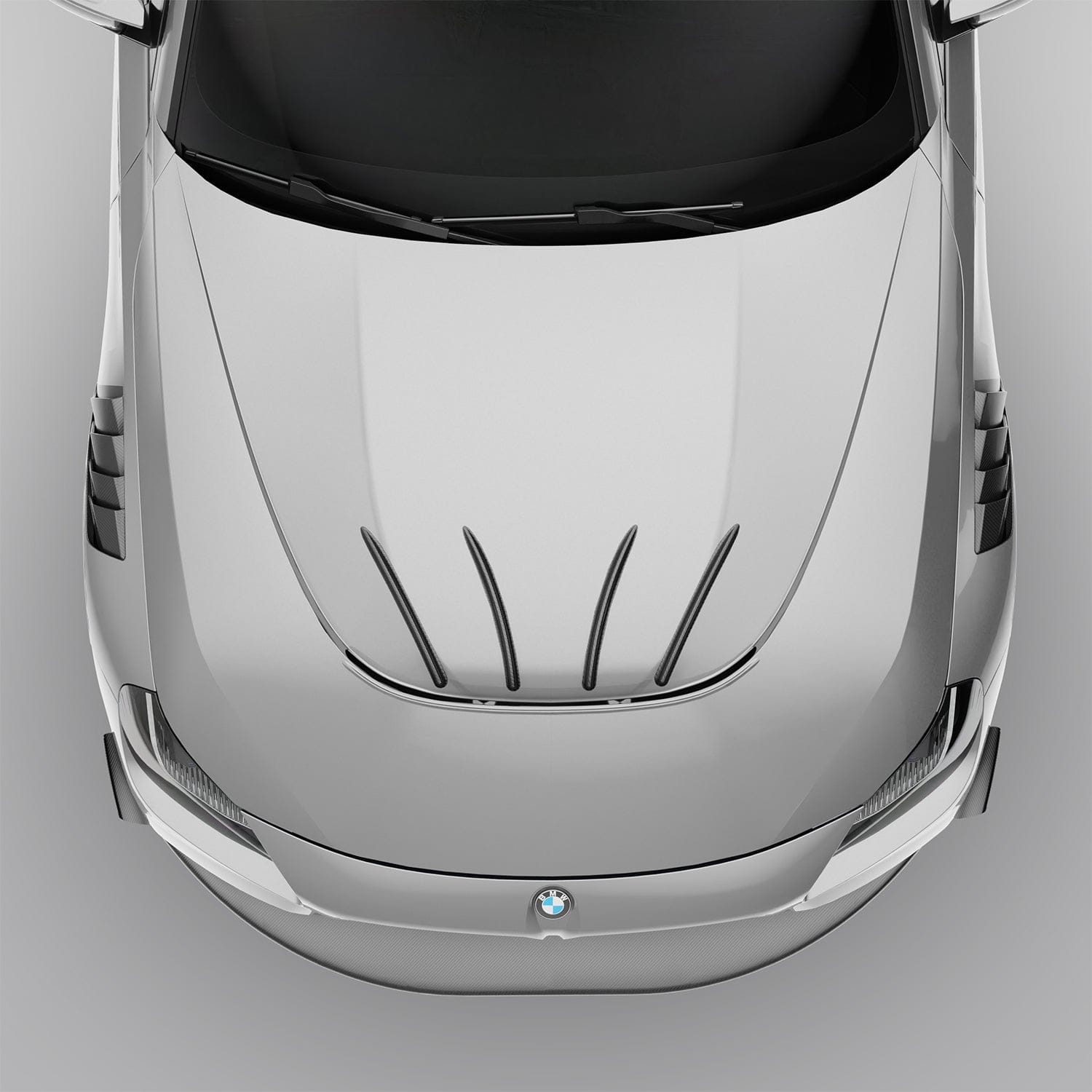 West Coast Euros Hood BMW M2 G87 Carbon Fiber Aero Hood & Strakes