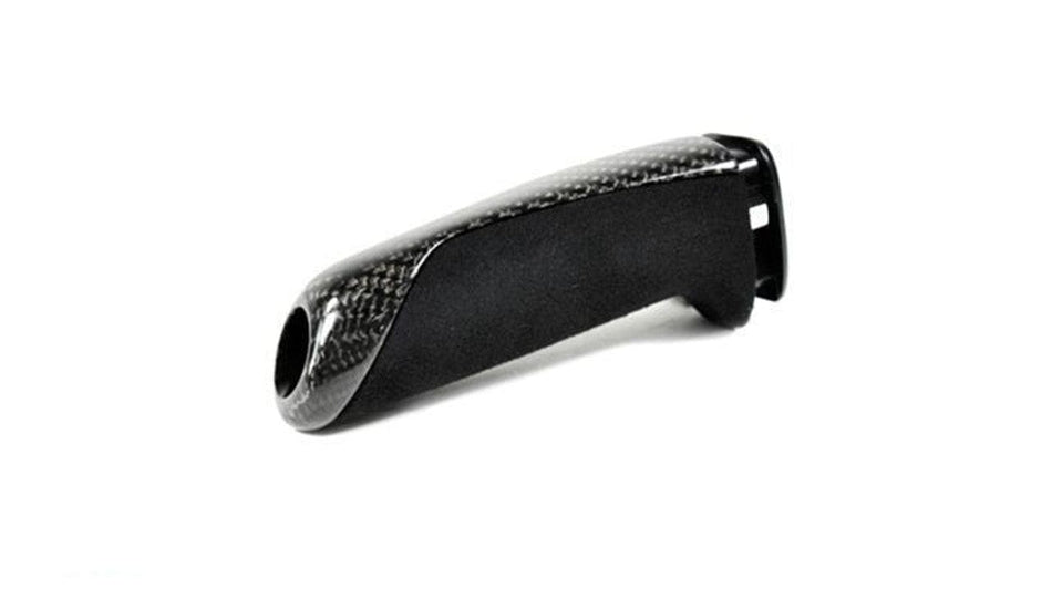 West Coast Euros Interior Carbon Fiber / Alcanatara Handbrake Cover (E & F Chassis)
