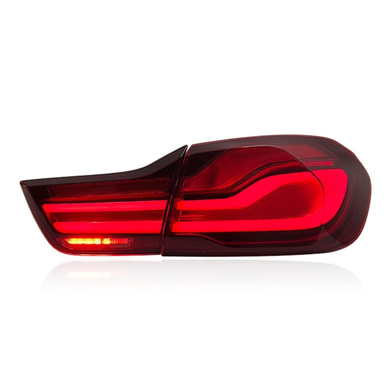 West Coast Euros LCI Blackline Style LED  Tail Lights - F32 F33 F36 4 Series / F82 F83 M4