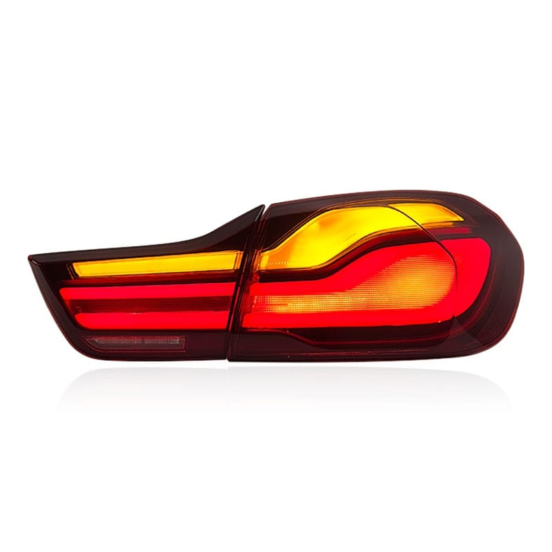 West Coast Euros LCI Blackline Style LED  Tail Lights - F32 F33 F36 4 Series / F82 F83 M4