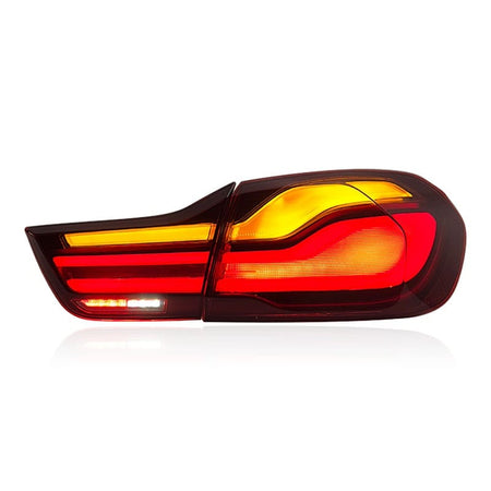 West Coast Euros LCI Blackline Style LED  Tail Lights - F32 F33 F36 4 Series / F82 F83 M4