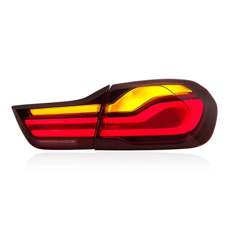 West Coast Euros LCI Blackline Style LED  Tail Lights - F32 F33 F36 4 Series / F82 F83 M4