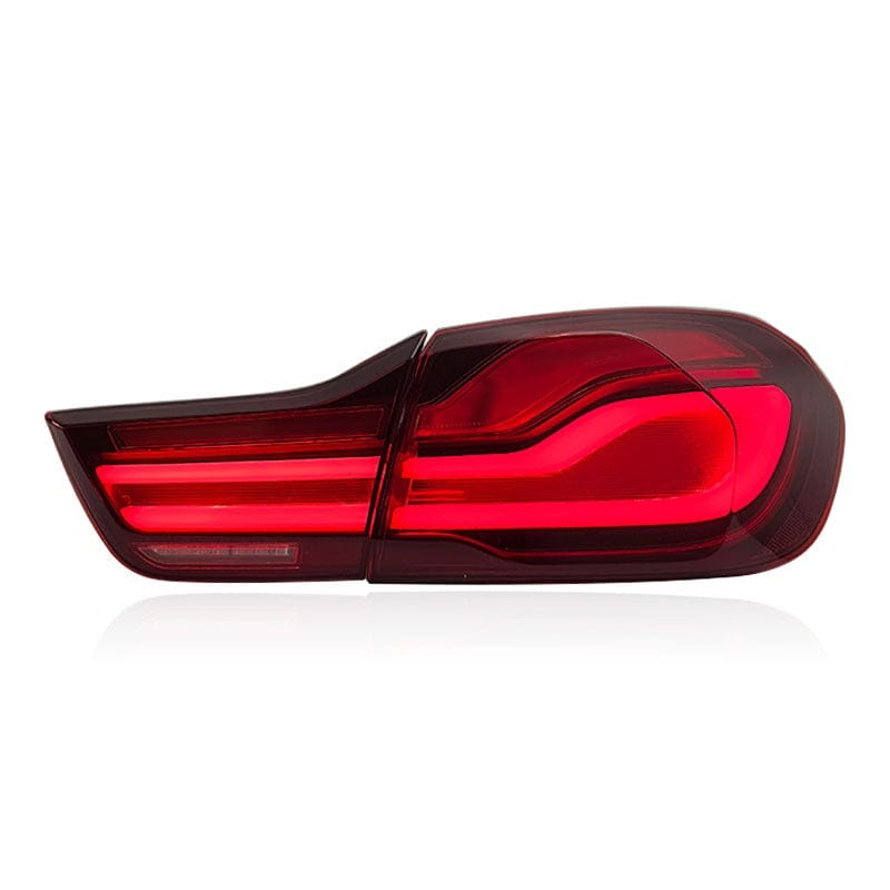 West Coast Euros LCI Blackline Style LED  Tail Lights - F32 F33 F36 4 Series / F82 F83 M4