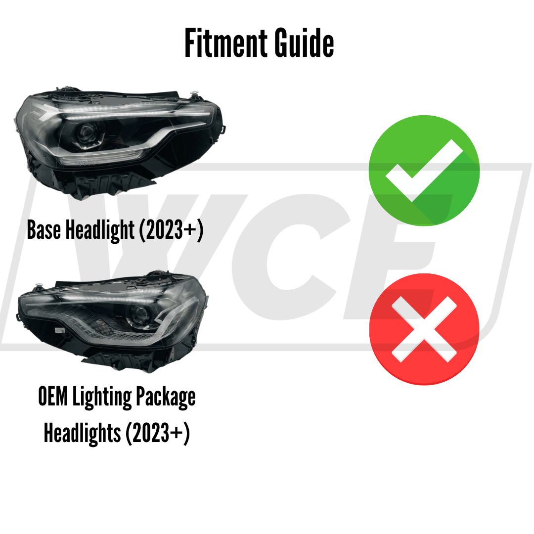 West Coast Euros Ligh IKON Style LED Headlight - G42 22 Series