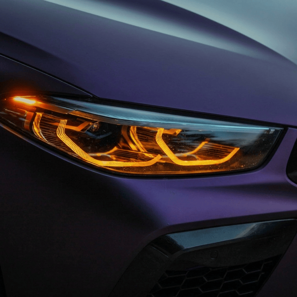 West Coast Euros Lighting Amber Yellow CSL Style DRL BMW - F92 M8