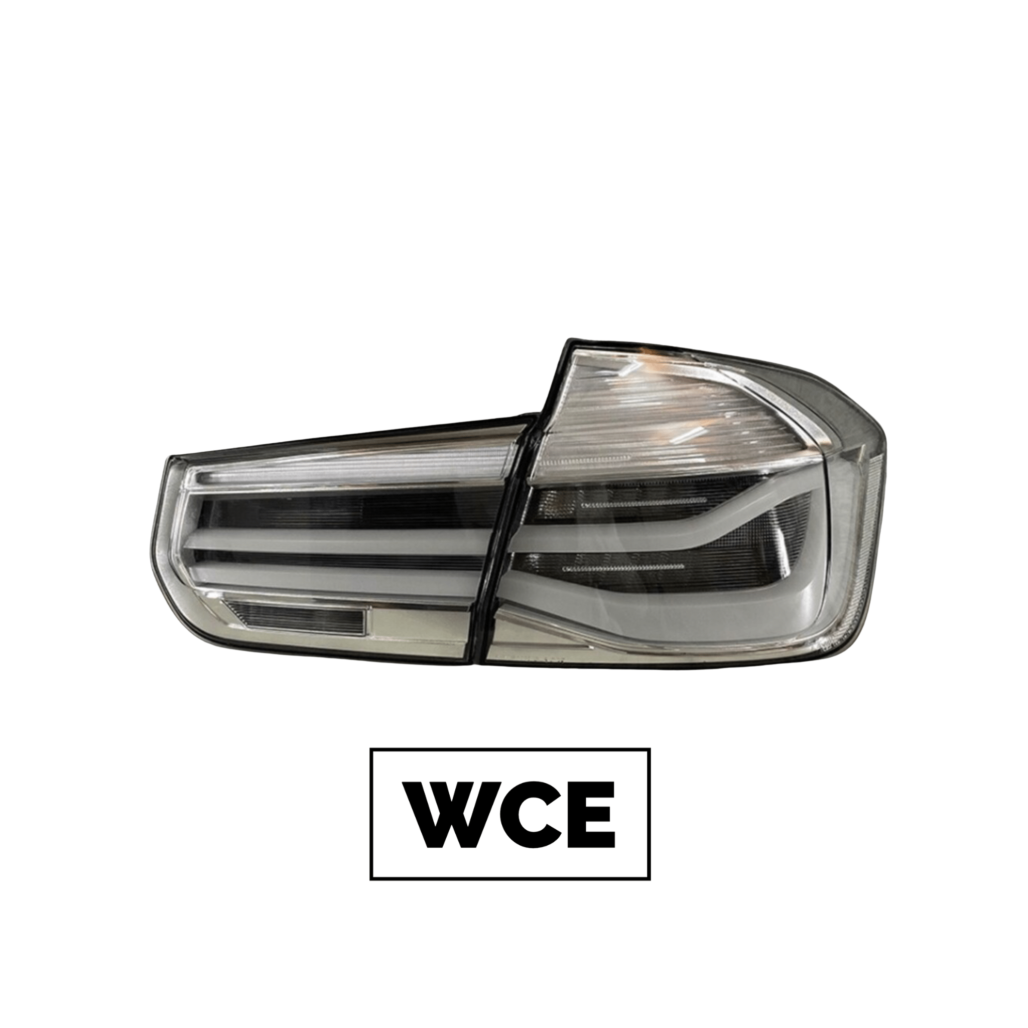 West Coast Euros Lighting BY SELECTING THIS YOU ARE ACKNOWLEDGING THAT YOUR ORDER WILL TAKE TIME AND ALL SALES ARE FINAL BMW F30/F80 Clear Tail Lights