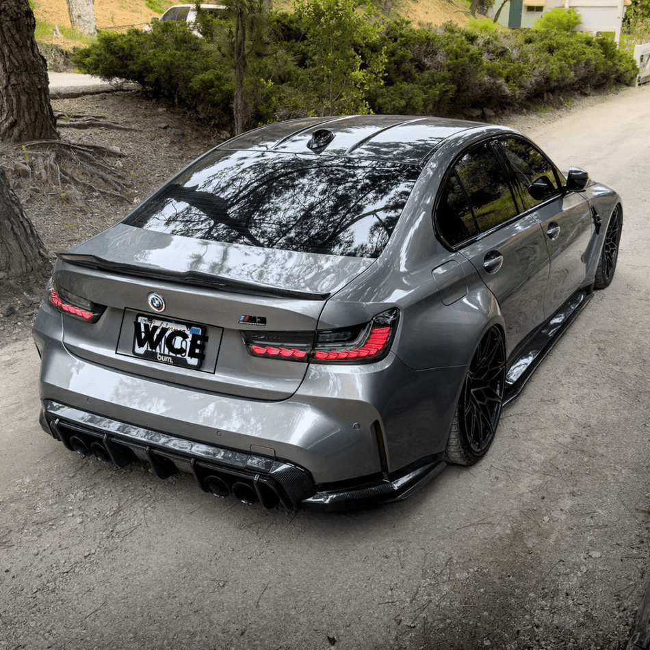 West Coast Euros Lighting BY SELECTING THIS YOU ARE ACKNOWLEDGING THAT YOUR ORDER WILL TAKE TIME AND ALL SALES ARE FINAL BMW G20 3 Series / G80 M3 Clear GTS OLED Style Tail Lights