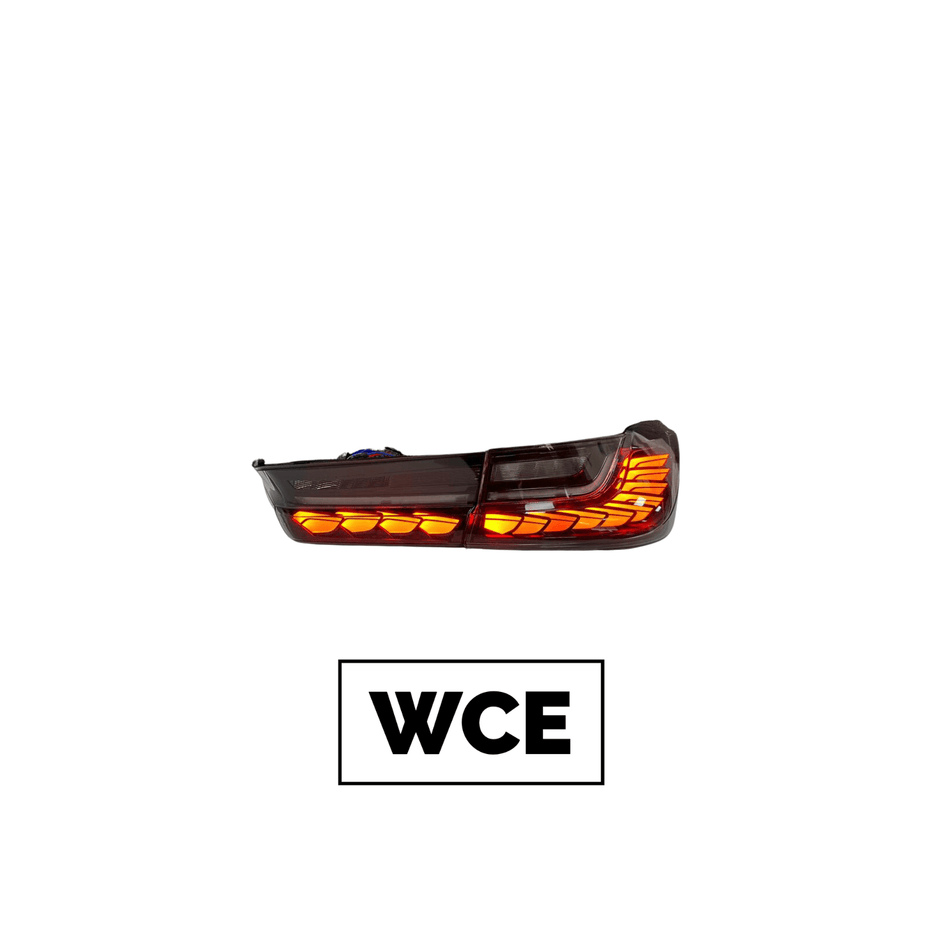 West Coast Euros Lighting BY SELECTING THIS YOU ARE ACKNOWLEDGING THAT YOUR ORDER WILL TAKE TIME AND ALL SALES ARE FINAL BMW G20/G80 Clear GTS Style Tail Lights