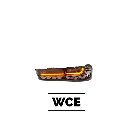 West Coast Euros Lighting BY SELECTING THIS YOU ARE ACKNOWLEDGING THAT YOUR ORDER WILL TAKE TIME AND ALL SALES ARE FINAL BMW G20/G80 Clear GTS Style Tail Lights