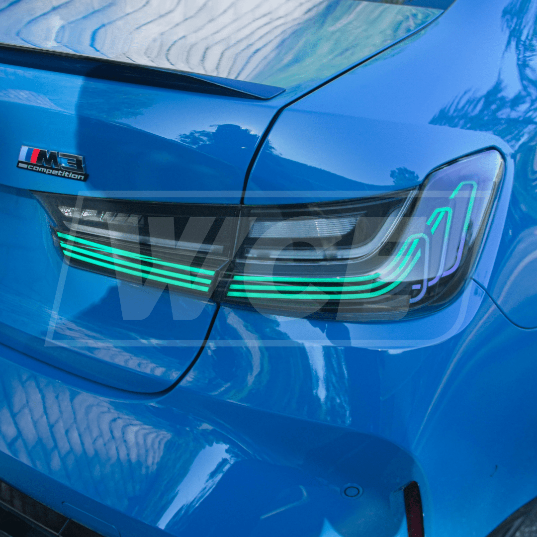 West Coast Euros Lighting CSL Laser Style RGB  Tail Lights V2  - G80 M3 / G20 3 Series