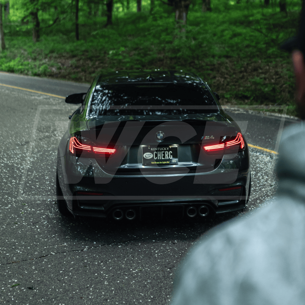 West Coast Euros Lighting CSL Laser Style Tail Lights (Smoked & Red) - BMW F32 4 Series / F82 M4