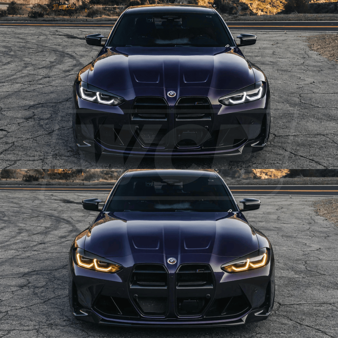 West Coast Euros Lighting Dual Color Switching CSL Yellow / White DRL Upgrade - G80 M3 / G82 M4 / G22 4 Series