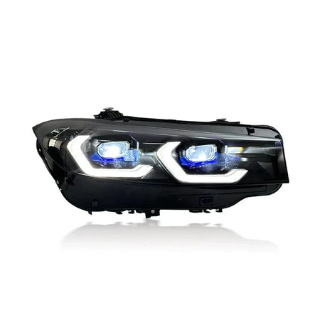 West Coast Euros Lighting G8x Laser Style Color Switching Yellow/White LED Headlights - G20 3 Series (LCI)