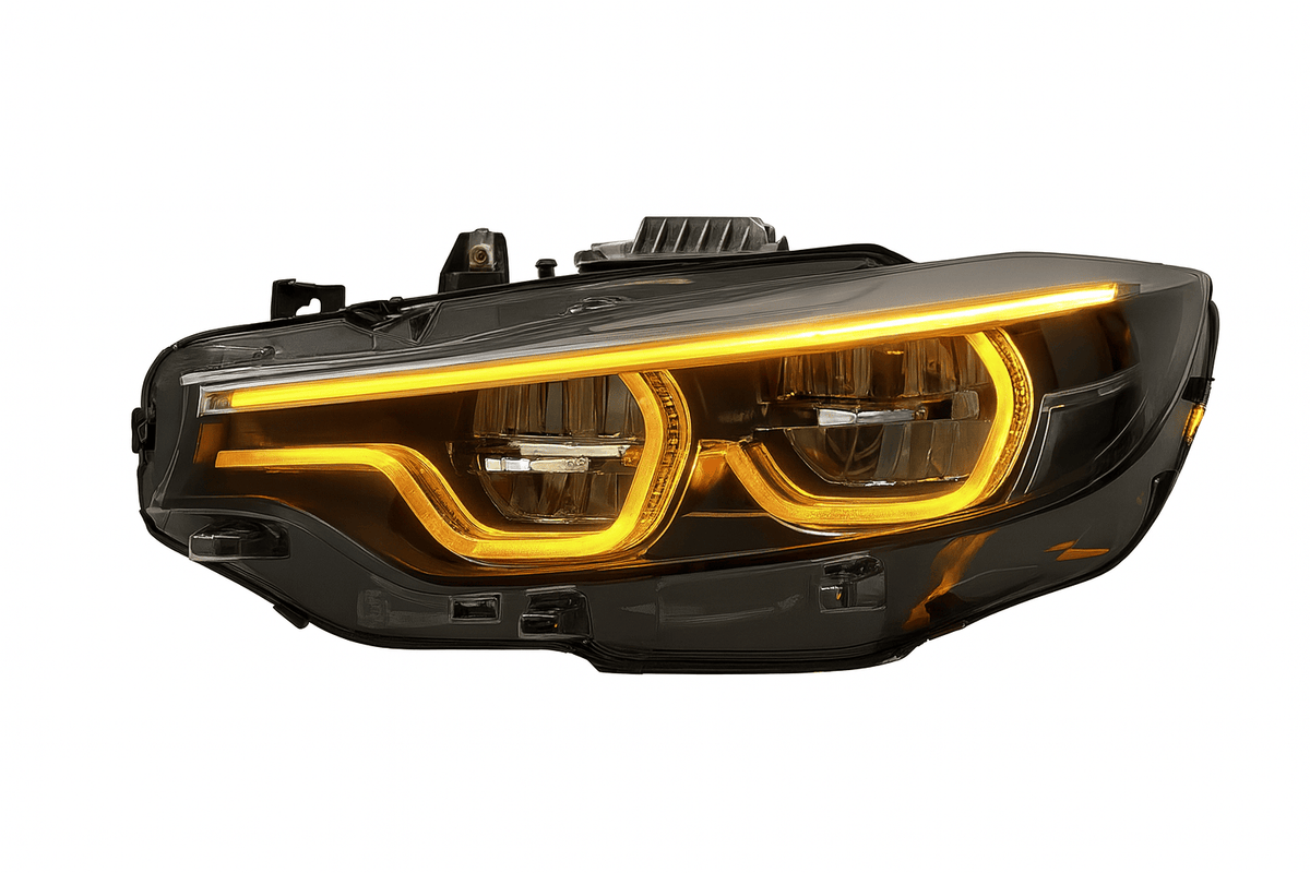 West Coast Euros Lighting IKON Style LCI2 LED Color Switching Headlights V2 (Coding Included) - F80 M3 / F82 M4 / F32 4 Series