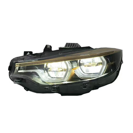 West Coast Euros Lighting IKON Style LCI2 LED Color Switching Headlights V4 Gold Version (Coding Included) - F80 M3 / F82 M4 / F32 4 Series