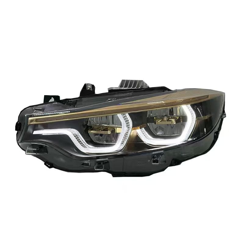 West Coast Euros Lighting IKON Style LCI2 LED Color Switching Headlights V4 Gold Version (Coding Included) - F80 M3 / F82 M4 / F32 4 Series