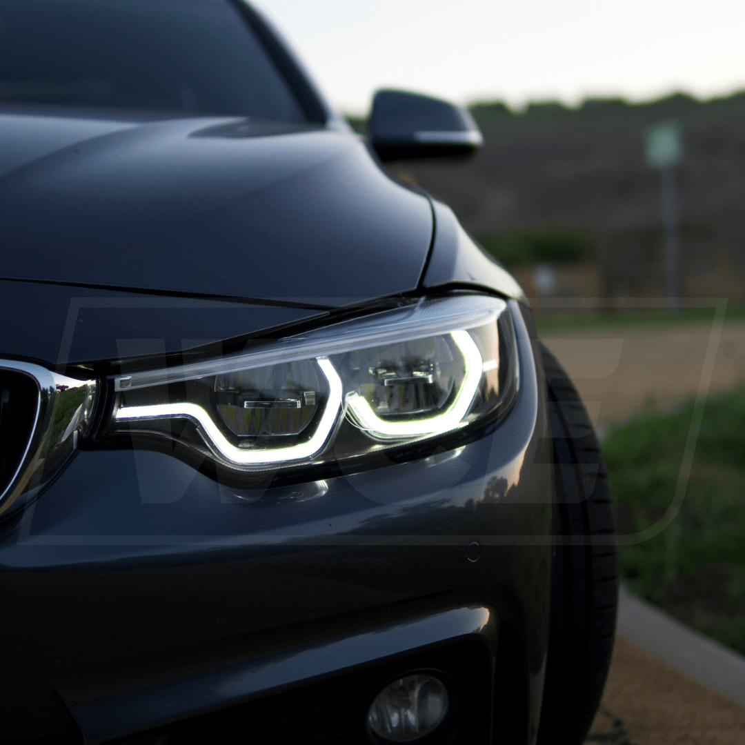 West Coast Euros Lighting IKON Style LCI2 LED Color Switching Yellow/White Headlights V2 (Coding Included) - F80 M3 / F82 M4 / F32 4 Series