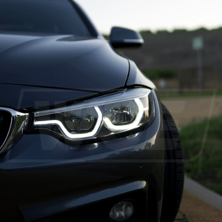 West Coast Euros Lighting IKON Style LCI2 LED Color Switching Yellow/White Headlights V2 (Coding Included) - F80 M3 / F82 M4 / F32 4 Series