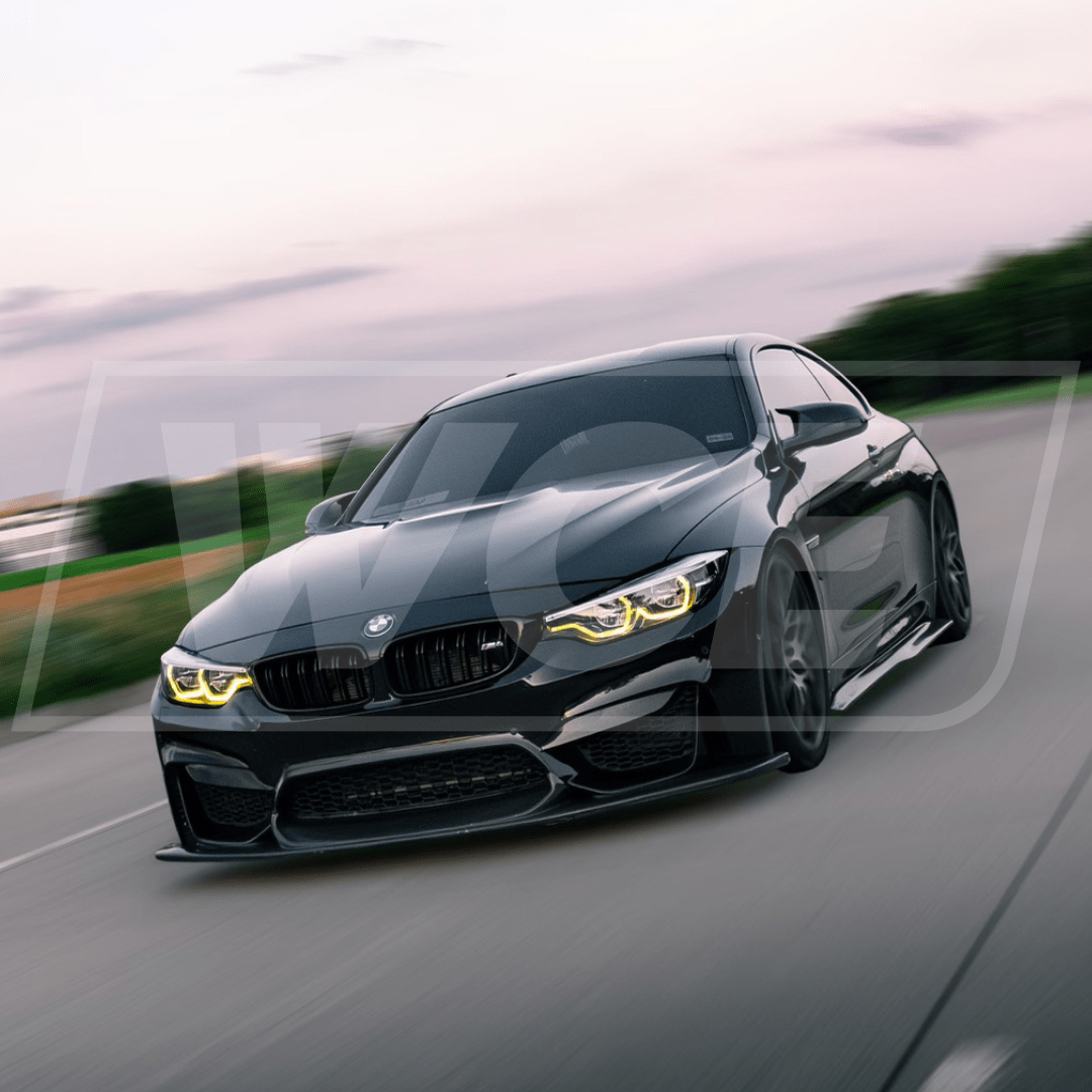 West Coast Euros Lighting IKON Style YELLOW/WHITE Color Switching LED Headlights (CODING INCLUDED) - BMW F80 M3 / F82 M4 / F32 4 Series