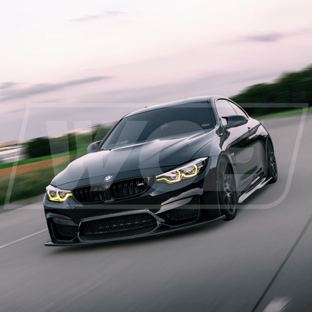 West Coast Euros Lighting IKON Style YELLOW/WHITE Color Switching LED Headlights (CODING INCLUDED) - BMW F80 M3 / F82 M4 / F32 4 Series