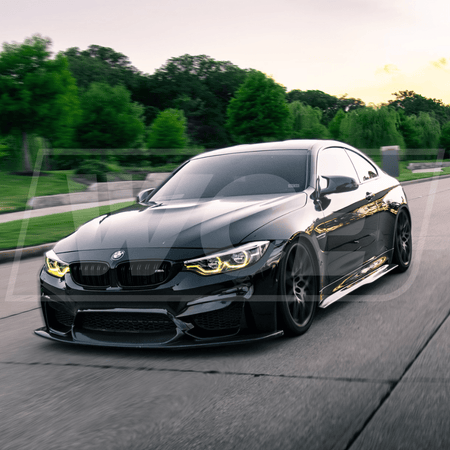West Coast Euros Lighting IKON Style YELLOW/WHITE Color Switching LED Headlights (CODING INCLUDED) - BMW F80 M3 / F82 M4 / F32 4 Series