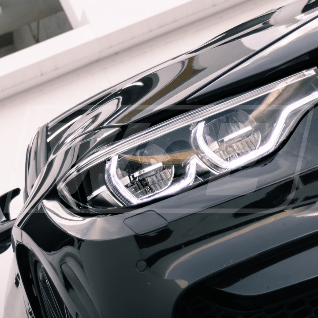 West Coast Euros Lighting IKON Style YELLOW/WHITE Color Switching LED Headlights (CODING INCLUDED) - BMW F80 M3 / F82 M4 / F32 4 Series