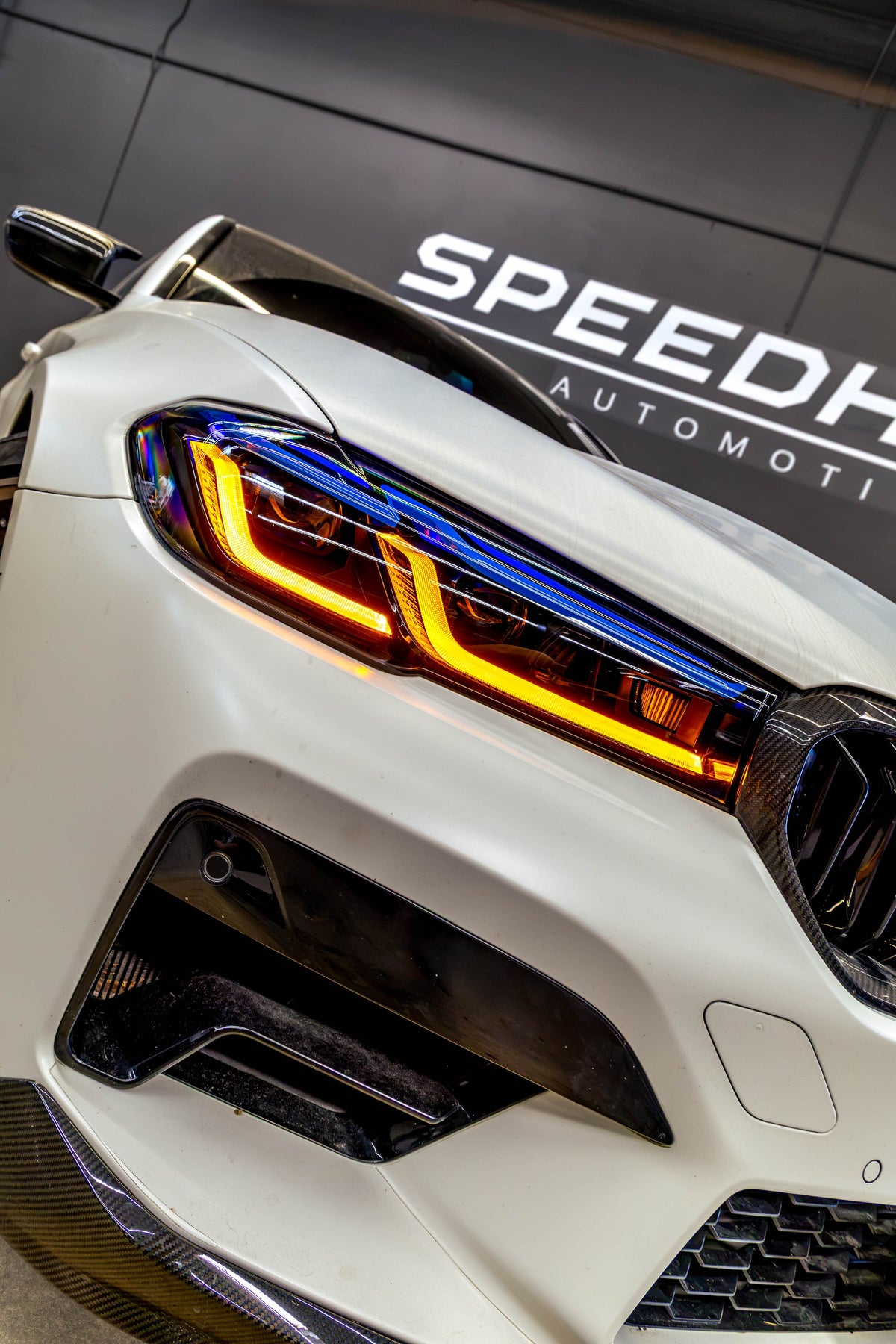 West Coast Euros Lighting Laser Style Color Switching LED Headlights - F90 M5 / G30 5 Series