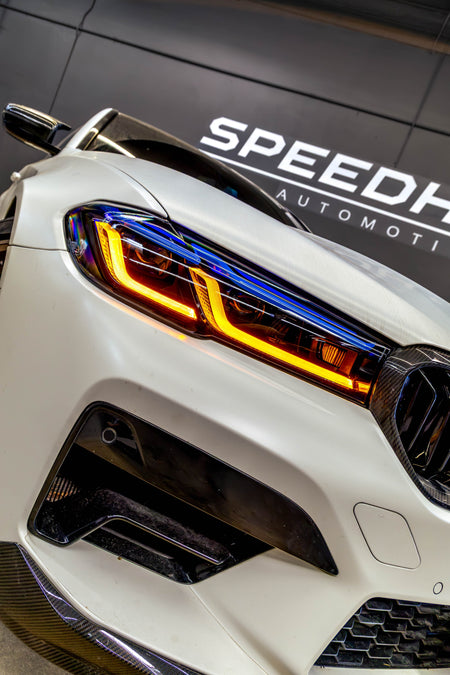 West Coast Euros Lighting Laser Style Color Switching LED Headlights - F90 M5 / G30 5 Series