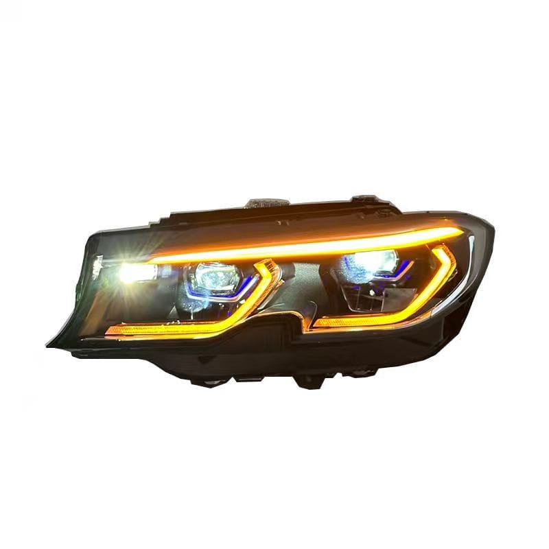 West Coast Euros Lighting Laser Style Color Switching LED Headlights V2 (Coding Included) - G20 3 Series (Pre-LCI Non-Laser Only)