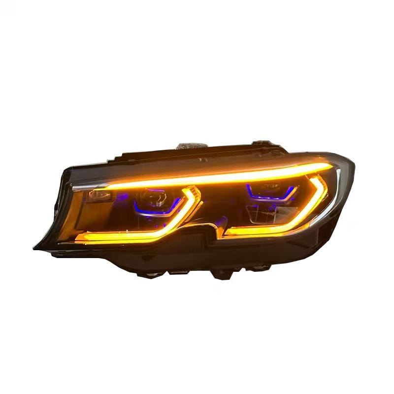 West Coast Euros Lighting Laser Style Color Switching LED Headlights V2 (Coding Included) - G20 3 Series (Pre-LCI Non-Laser Only)