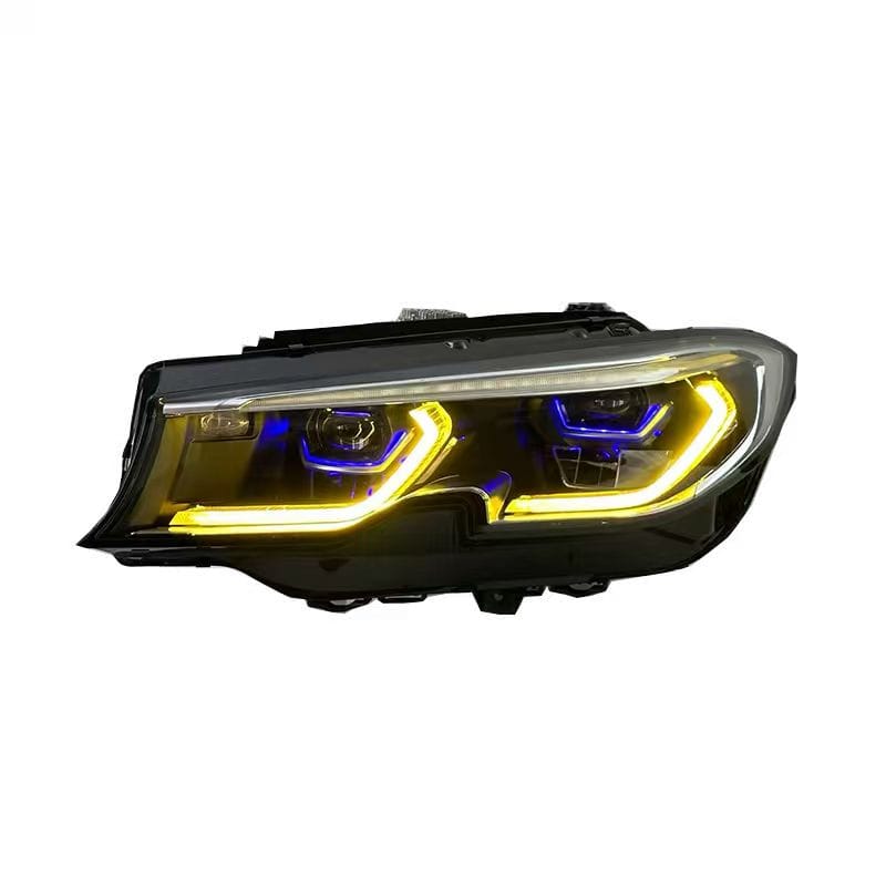 West Coast Euros Lighting Laser Style Color Switching LED Headlights V2 (Coding Included) - G20 3 Series (Pre-LCI Non-Laser Only)