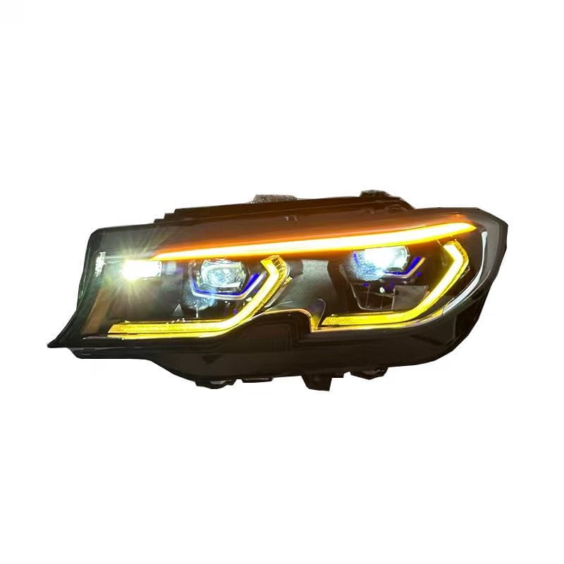 West Coast Euros Lighting Laser Style Color Switching LED Headlights V2 (Coding Included) - G20 3 Series (Pre-LCI Non-Laser Only)