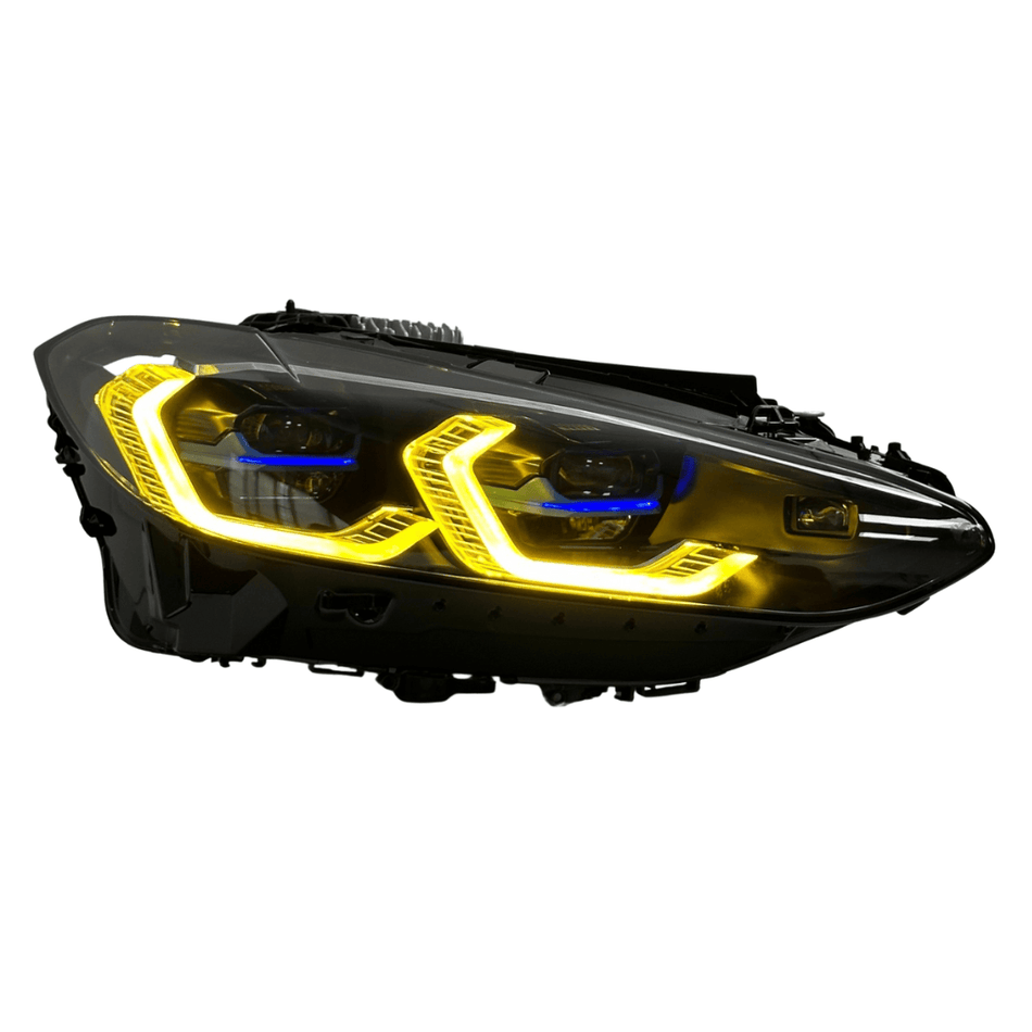 West Coast Euros Lighting Laser Style Color Switching Yellow/White Headlights V2 - G80 M3 / G82 M4 / G22 4 Series