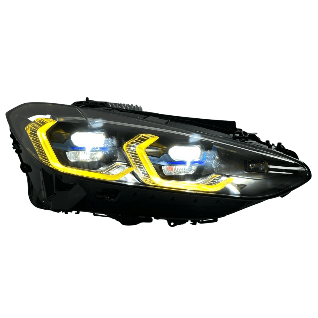 West Coast Euros Lighting Laser Style Color Switching Yellow/White Headlights V2 - G80 M3 / G82 M4 / G22 4 Series