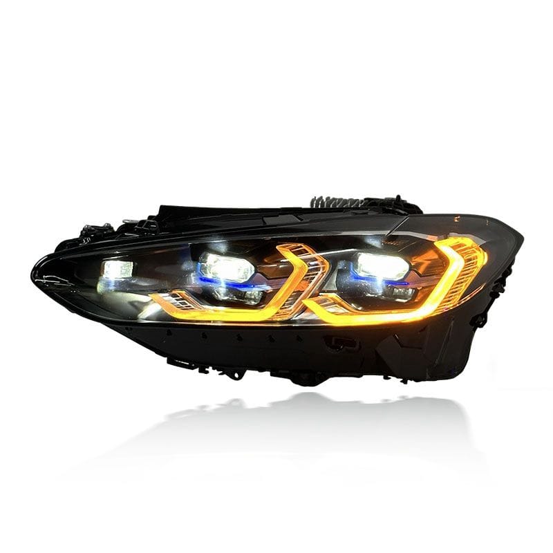 West Coast Euros Lighting Laser Style Color Switching Yellow/White Headlights V2 - G80 M3 / G82 M4 / G22 4 Series