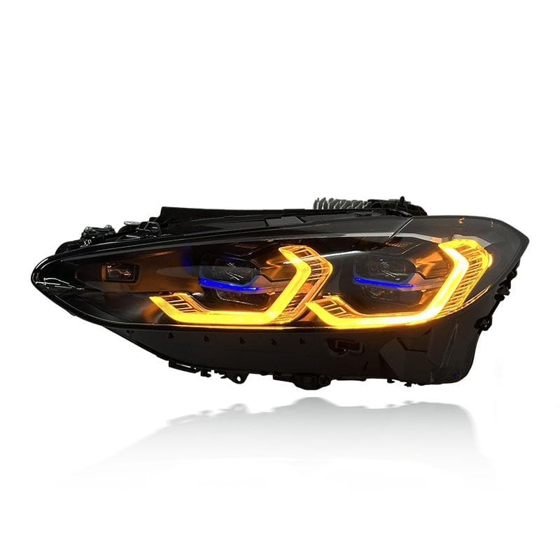 West Coast Euros Lighting Laser Style Color Switching Yellow/White Headlights V2 - G80 M3 / G82 M4 / G22 4 Series