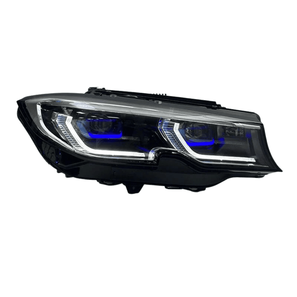 West Coast Euros Lighting Laser Style LED Color Switching Headlights V1 - G20 3 Series (Pre-LCI Non-Laser Only)