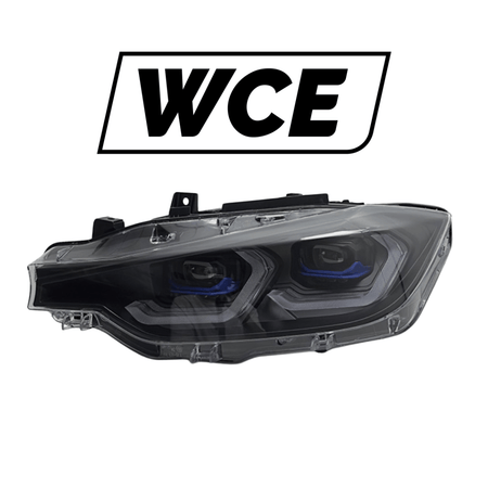 West Coast Euros Lighting Laser Style LED Headlights w/ Start-Up Sequence - F30 3 Series