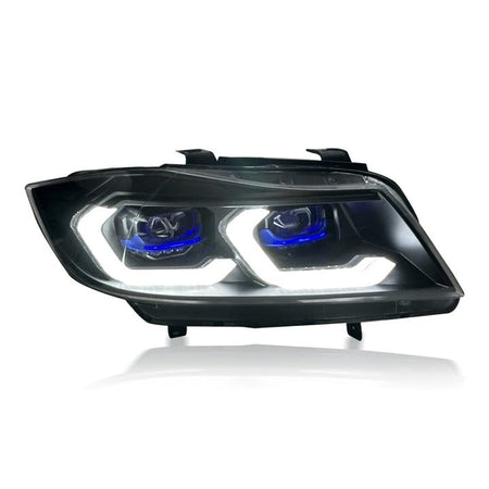 West Coast Euros Lighting Laser Style Yellow/White Color Switching LED Headlights V2 - E90 3 Series