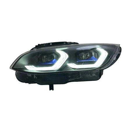 West Coast Euros Lighting Laser Style Yellow/White Color Switching LED Headlights V2 - E9X M3 / E92 3 Series