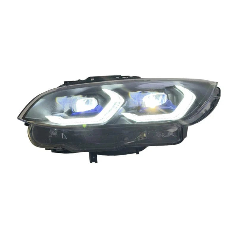 West Coast Euros Lighting Laser Style Yellow/White Color Switching LED Headlights V2 - E9X M3 / E92 3 Series