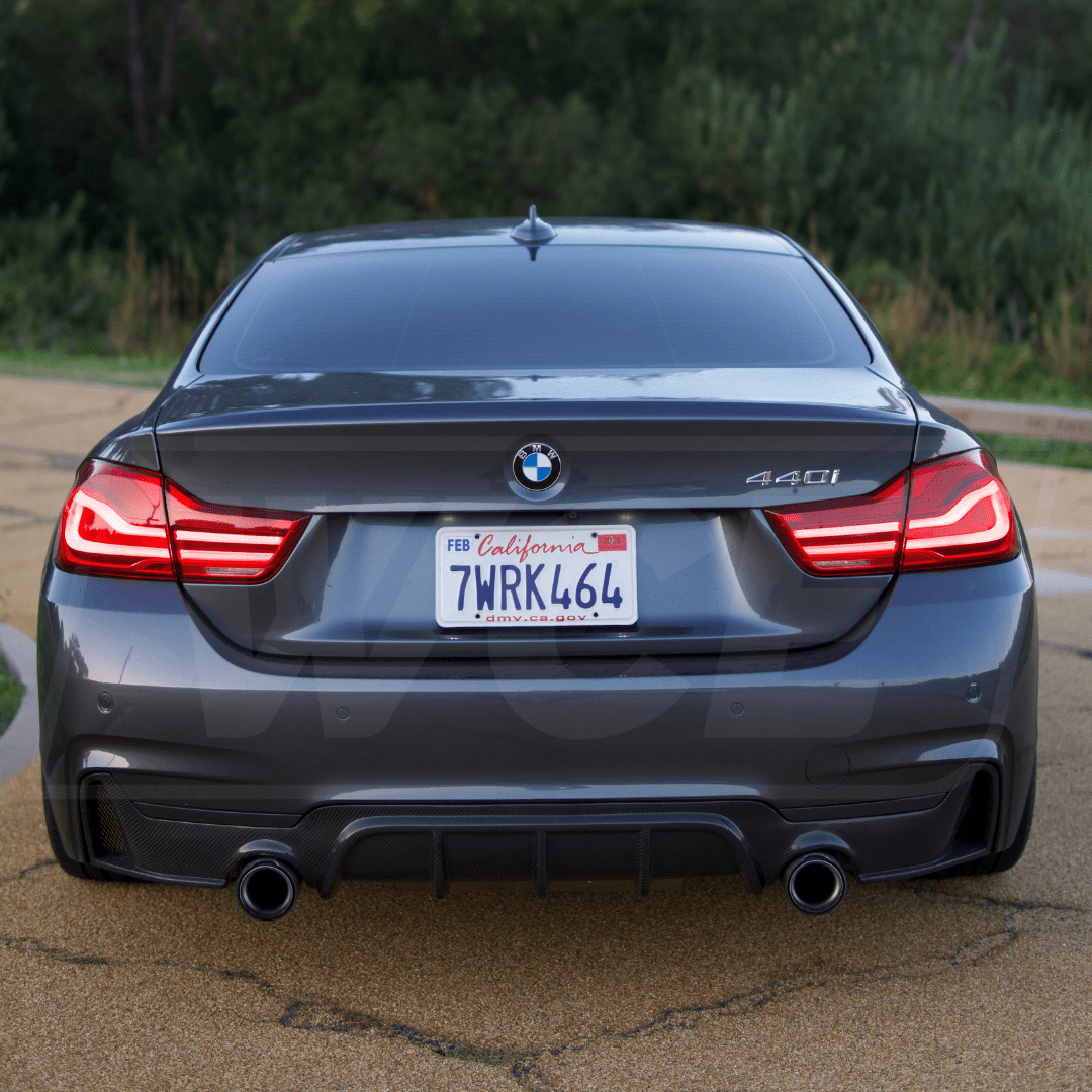 West Coast Euros Lighting LCI Blackline Style LED  Tail Lights - F32 F33 F36 4 Series / F82 F83 M4