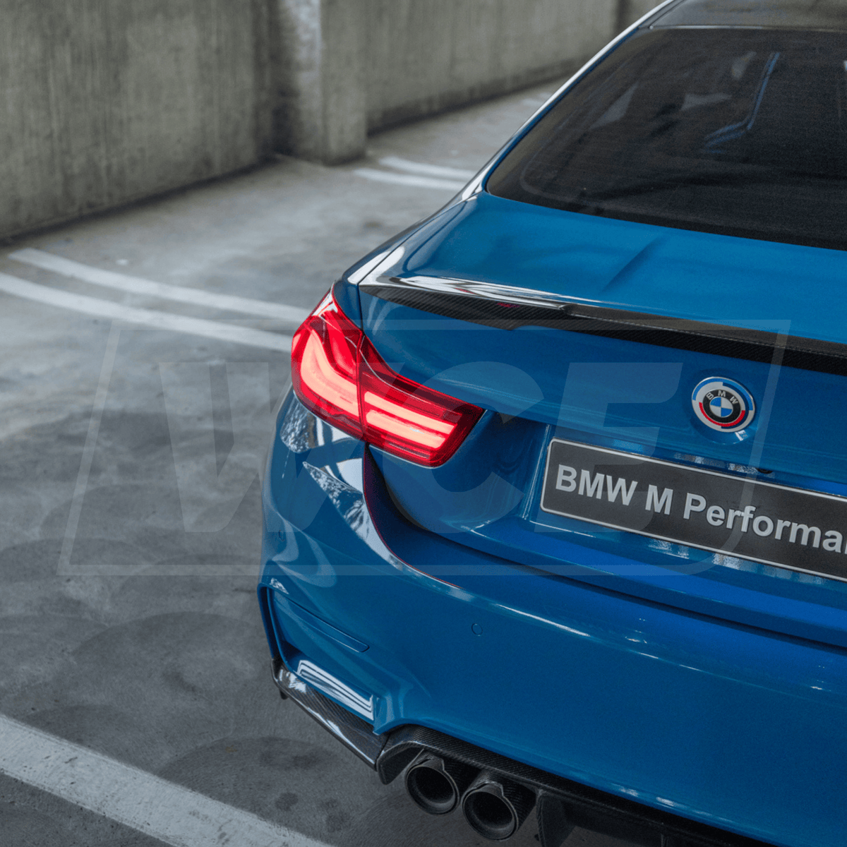 West Coast Euros Lighting LCI Blackline Style LED  Tail Lights - F32 F33 F36 4 Series / F82 F83 M4