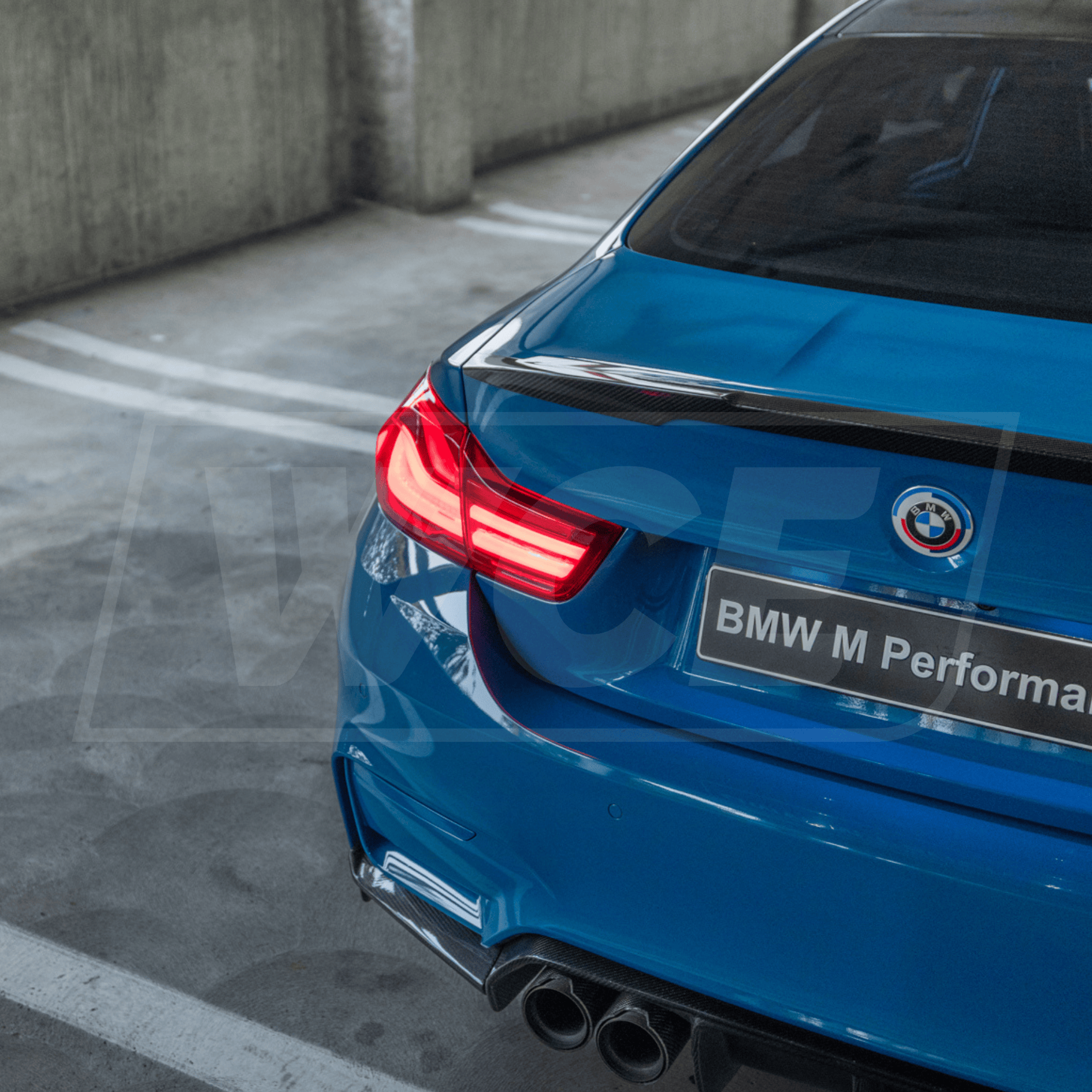 West Coast Euros Lighting LCI Blackline Style LED  Tail Lights - F32 F33 F36 4 Series / F82 F83 M4