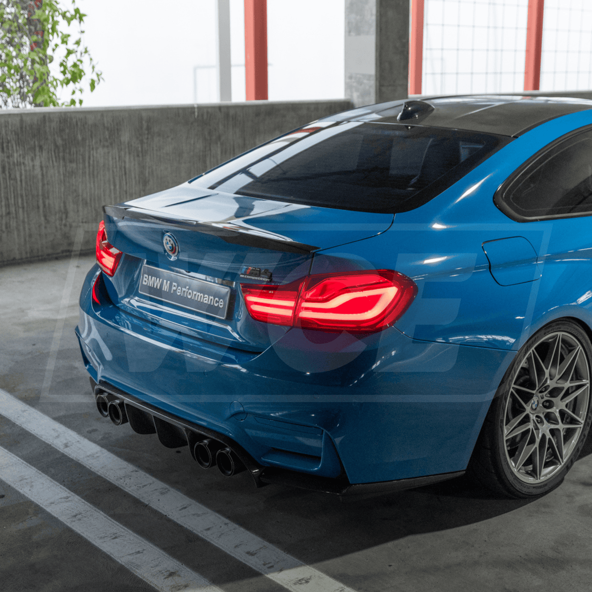 West Coast Euros Lighting LCI Blackline Style LED  Tail Lights - F32 F33 F36 4 Series / F82 F83 M4