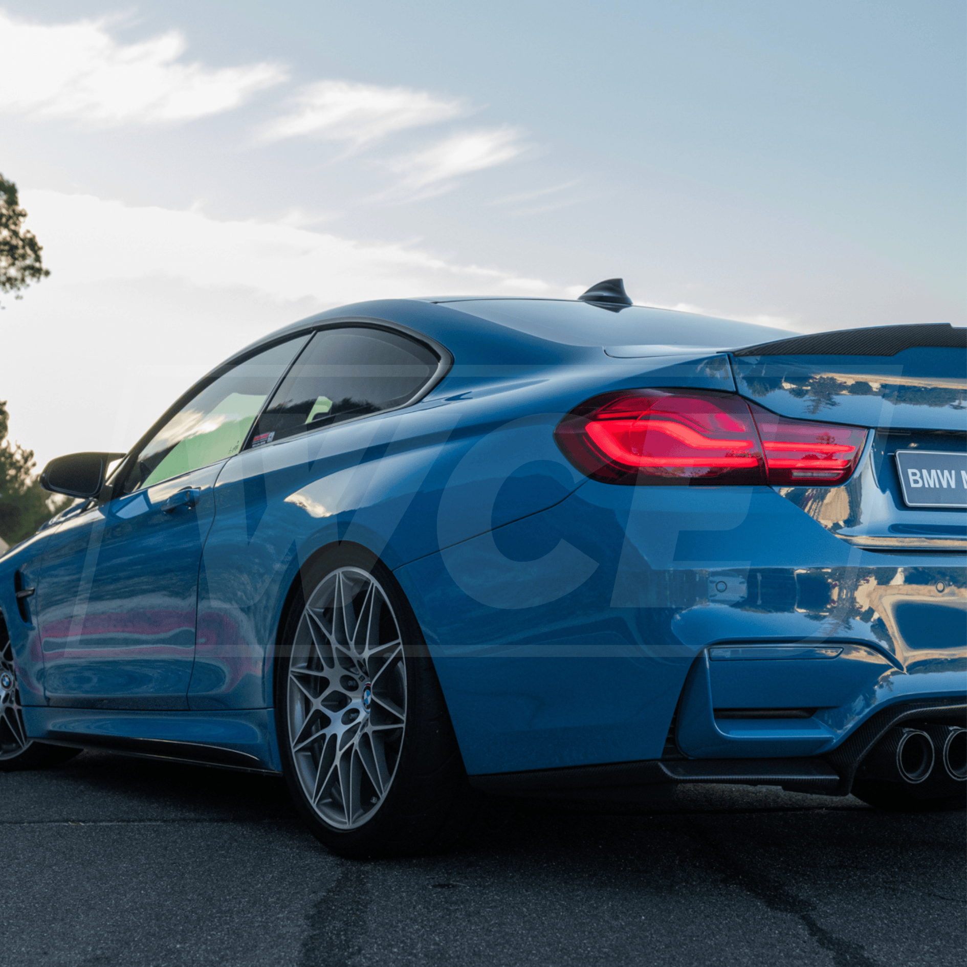 West Coast Euros Lighting LCI Blackline Style LED  Tail Lights - F32 F33 F36 4 Series / F82 F83 M4