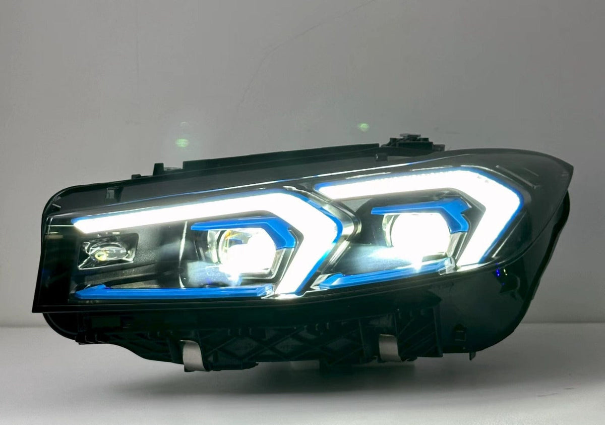 West Coast Euros Lighting LCI Style Adaptive Color Switching Yellow/White LED Headlights - G20 3 Series (Pre-LCI)