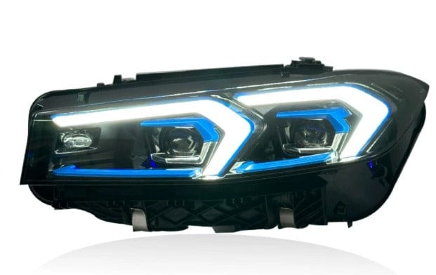 West Coast Euros Lighting LCI Style Adaptive Color Switching Yellow/White LED Headlights - G20 3 Series (Pre-LCI)