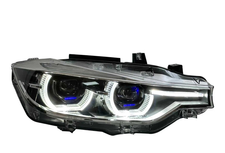 West Coast Euros Lighting LCI Style Dual Projector LED Color Switching Headlights V2 - F30 3 Series / F31 3 Series